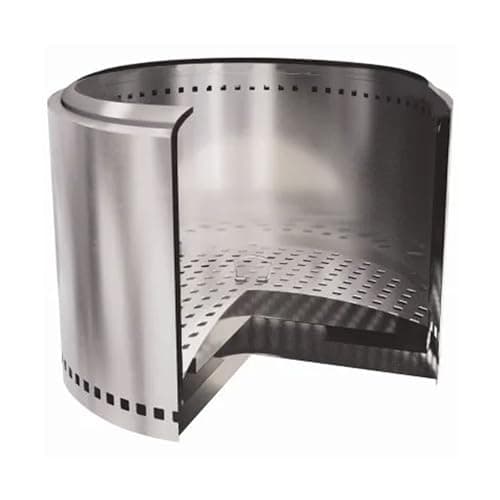 Duraflame 19.5 Inch Portable Smokeless Lightweight Fire Pit with Double Walled Technology and Removable Grate for Camping, and Tailgating, Silver 8