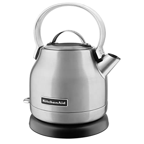 KitchenAid KEK1222SX 1.25-Liter Electric Kettle - Brushed Stainless Steel, Small