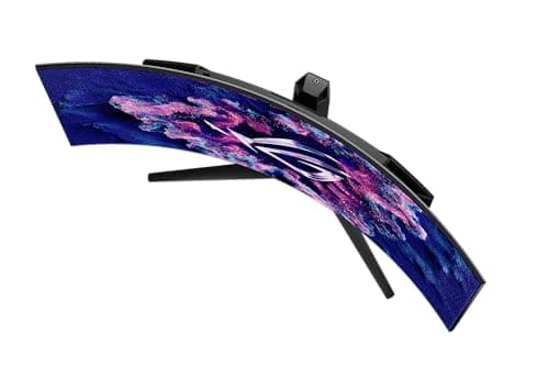 ASUS ROG Swift 39” Ultrawide 800R Curved OLED Gaming Monitor (PG39WCDM) - 21:9 (3440x1440), 240Hz, 0.03ms, G-SYNC Compatible, Custom Heatsink, 90W USB-C, DisplayWidget, 3 yr Warranty 8