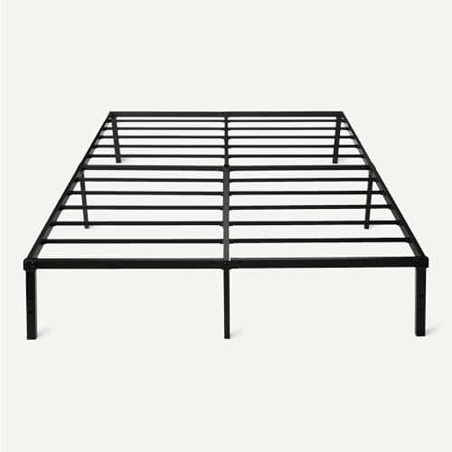 Amazon Basics-Metal Bed Frame, Non-Foldable Platform Bed, Easy Assembly, Queen, 60W x 80L in, Black 5