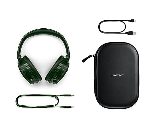 Bose QuietComfort Bluetooth Headphones, Wireless Headphones with Active Over Ear Noise Cancelling and Mic, Deep Bass, Up to 24 Hours of Playtime, Cypress Green - Limited Edition 6