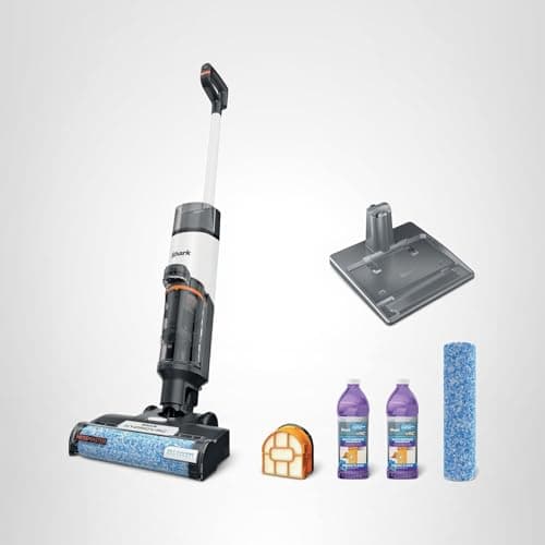 Shark | Wet Dry Vacuum Cleaner | Vacuum and Mop Combo | HydroVac MessMaster | 3-in-1 Self-Cleaning + Powerful Suction | 2 Brushrolls & 2 Solutions Included | Hardwood Floor & Area Rug Cleaner | AW261 11