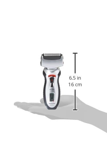 Panasonic ES-RT51-S Arc3 Wet/Dry 3-Blade Pivoting Head Built-in Pop-up Trimmer Cordless Electric Razor for Smooth and Comfortable Shave Travel Pouch Included 9