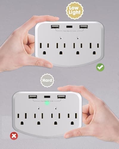 MINICATCHER 1080P WiFi Hidden Camera,Wall Outlet Spy Cam with Motion Detection,Free SD Card Loop Recording,App Alerts,No Audio - Indoor Home Security Cameras for Baby & Pet 5