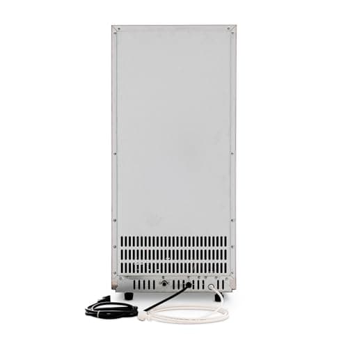 Newair 15" Undercounter Nugget Ice Maker, Pebble Ice Maker Producing 66 lbs. Daily, Built-in or Freestanding in Stainless Steel, Sonic Ice Makers for Home, Bar, Restaurant 17