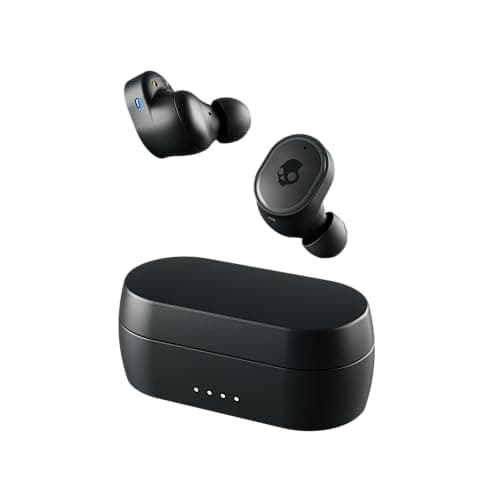 Skullcandy Sesh ANC XT Wireless Earbuds, Bluetooth Headphones, Noise Cancelling, Up to 46 Hours Battery with Charging Case, Sweat and Water Resistant, Microphone for iPhone Android - True Black