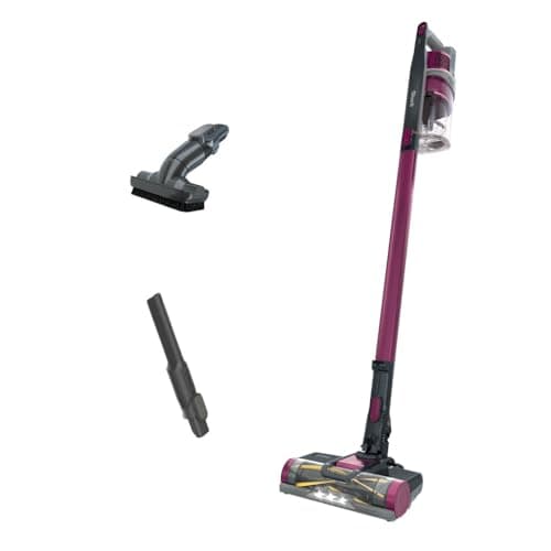 Shark Rocket Pet Pro with Self-Cleaning Brushroll, HEPA Filter Lightweight Cordless Stick Hand Vacuum, 7.5 lbs, Magenta