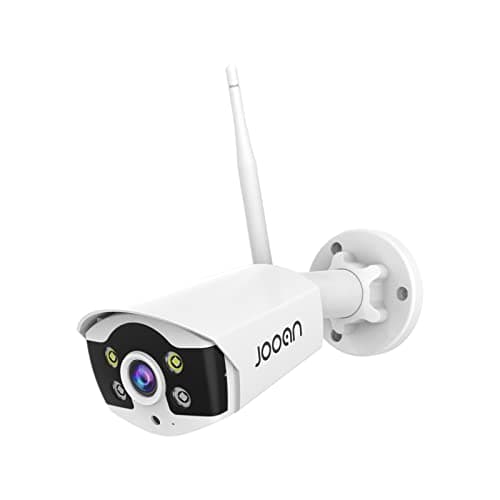JOOAN WiFi Security Camera 3MP, IP67,Motion/Human Detection, and Alert,Floodlights, Local and Remote Access, Only WiFi Kit Security Camera System