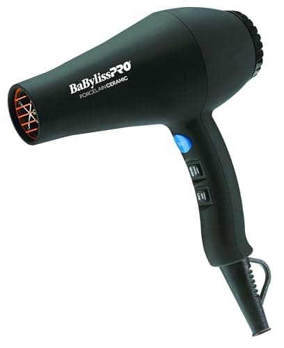 BaBylissPRO Porcelain Ceramic Carrera Professional Hair Dryer Professional Dryer Prepack, Corded electric