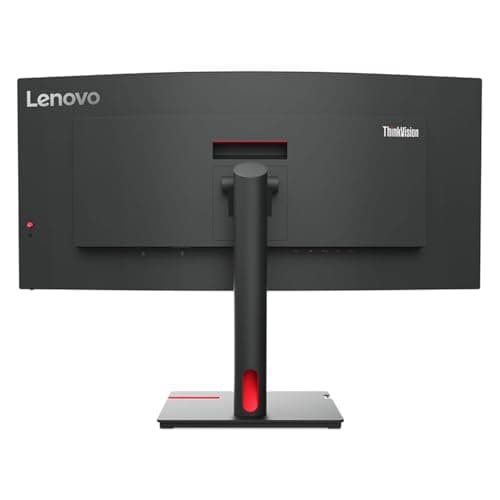 Lenovo ThinkVision T34w-30 34" Class UW-QHD Curved Screen LED Monitor - 21:9 - Raven Black 5