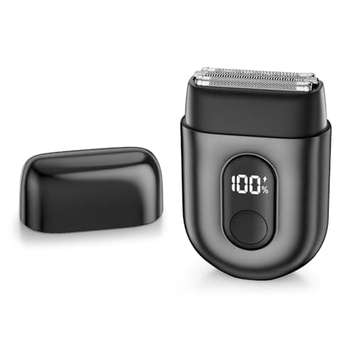 Fangaci Men's Compact Foil Shaver: IPX7 Waterproof Design with USB-C Fast Charging