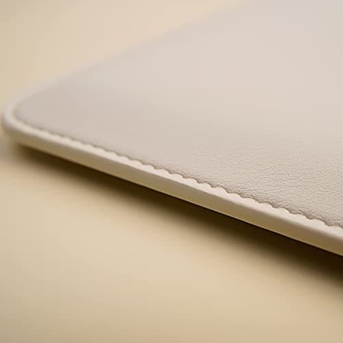 Benfan Slim Laptop Sleeve 13 Inch Compatible with New MacBook Air 13/ MacBook Pro 13 Color White 6