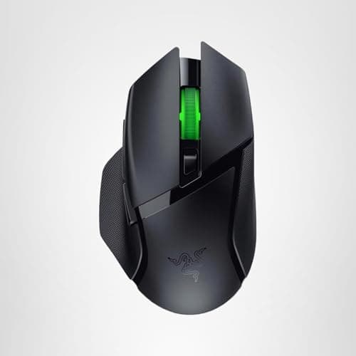 Razer Basilisk V3 X HyperSpeed Gaming Mouse - Optical - Wireless - Bluetooth/Radio Frequency - 2.40 GHz - Black - USB - 18000 dpi - 7 Button(s) - 7 Programmable Button(s) - Right-handed - 1 x AA Batte 9