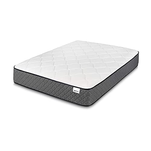 Amazon Basics Supportive Memory Foam Hybrid Mattress, Medium Feel, Motion Isolation Springs for Better Sleep, 12-Inch, Queen Size, White/Gray 5