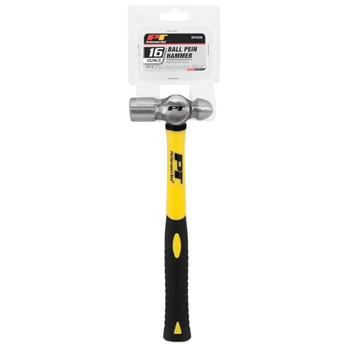 Performance Tool M7032B 16oz Ball Pein Hammer With Fiberglass Handle 6