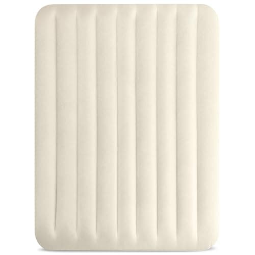 Intex 64103E Dura-Beam Standard Single-High Air Mattress: Fiber-Tech - Queen Size - 10in Bed Height - 600lb Weight Capacity - Pump Sold Separately 5