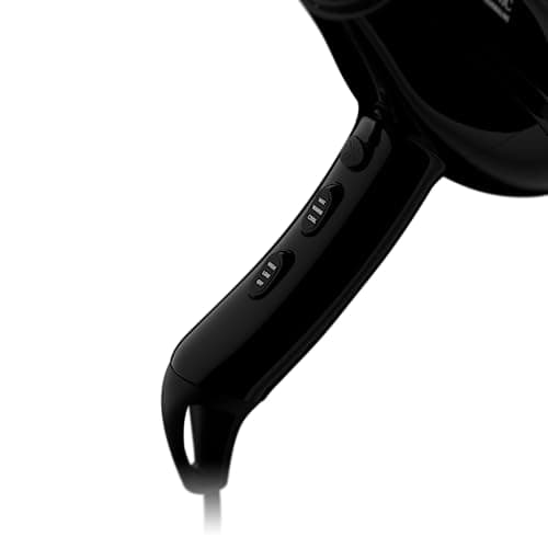 Andis 84030 Pro Dry Elite 1875 Watt Multi-Setting Tourmaline Ionic Styling Hair Dryer, 3 Heat and 2 Speed Settings, Styling Attachment, Extra-Long 8-Foot Cord, Black 6