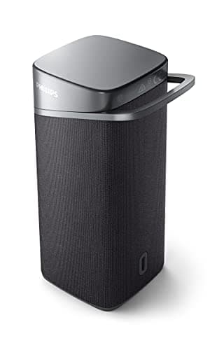 PHILIPS S3505 Wireless Bluetooth Speaker with Bold Sound, Kvadrat Speaker Fabric, Up to 10 Hours Playtime, IPX7 Waterproof, Shower Ready, Small Size, Gray 8