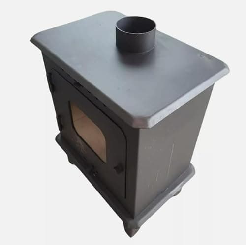 Wood Stove Heater – 63,000 BTU/h - High-Efficiency | Dual Combustion (Wood & Pellet) | Heats Up to 1,615 sq. ft. 5