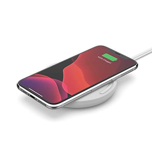 Belkin Quick Charge Wireless Charging Pad - 10W Qi-Certified Charger Pad for iPhone, Samsung Galaxy, Apple Airpods Pro & More - Charge While Listening to Music, Streaming Videos, & Video Calls - White 8