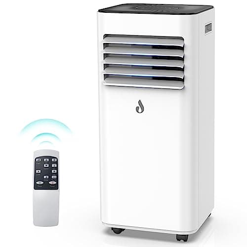 8,000 BTU Portable Air Conditioners, Portable AC With Remote for Room to 300 sq.ft 3 in 1 Air Conditioner With Dehumidification/Air Circulation/Timer And Window Kit