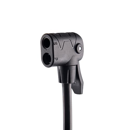 CRAFTERS Professional-Grade Floor Pump – Dual-Head Design, Accurate Pressure Gauge, High-Volume Steel Build, Presta & Schrader Valve Support 6