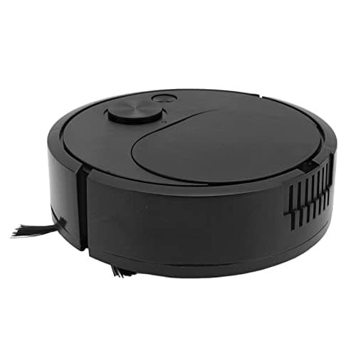 Pwshymi Multifunctional Robot Vacuum Cleaner, Mini Smart Sweeping Robot with USB Charging for Wooden Flooring, Tile and Carpet, Black 9