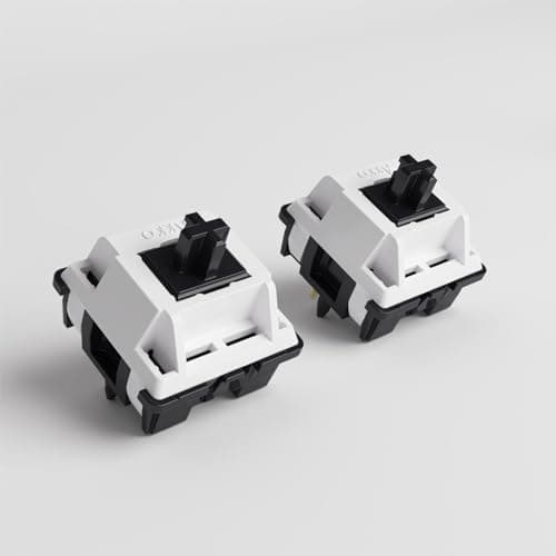 Akko V3 Piano Pro Keyboard Switch for Mechanical Gaming Keyboard, 5-Pin 45gf Pre-Lubed Linear Switches (45pcs) 5