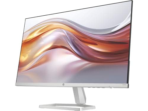 HP 24" 100Hz 300 Nits IPS FHD (1920x1080) Monitor (Replaces M24f) with Docztorm Hub USB Port Expander, Flicker-Free, Adjustable Tilt, 1x HDMI 1.4, 1x VGA, Black/Silver (2026 Latest Model) 4