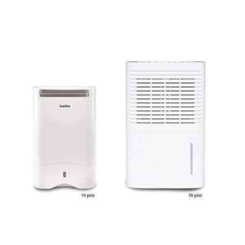 Ivation 19 Pint Small-Area Desiccant Dehumidifier Compact and Quiet - with Continuous Drain Hose for Smaller Spaces, Bathroom, Attic, Crawlspace and Closets - for Spaces Up to 410 Sq Ft 7