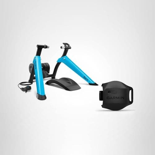 Garmin TacX Boost Trainer Bundle, Indoor Bike Trainer with Magnetic Brake, Speed Sensor Included to Track and Train with Your Favorite Apps 8