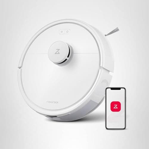 roborock Q7 L5 Robot Vacuum and Mop Combo, 8,000Pa Suction, Upgraded from Q5 Pro, Dual Anti-Tangle System, LiDAR Navigation, No-Go Zones, Self-Charging Robotic Vacuum Cleaner, White 9