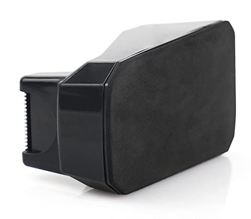 BOMEI PACK Tape Dispensers Desk, 1 Pack Black with 12Rolls Transparent Tape, 1 Inch Core, for Gift Wrapping, School, Office and Home 6