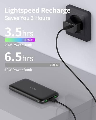 OKZU 5V 2A Power Bank for Heated Vest, Jacket, Stadium Seats, Chair, 10000mAh Fast Charging Battery Pack for USB Heated Clothing, Heated Blanket, Coat, Sleeping Bag 4
