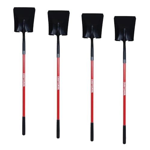 Craftsman Square Point Shovel, Pack of 4