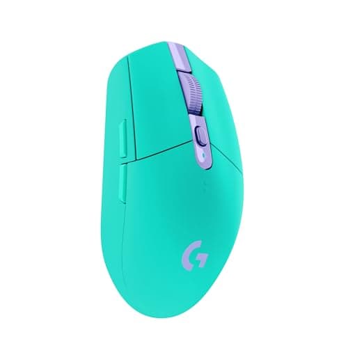 Logitech G305 Lightspeed Wireless Gaming Mouse, Hero Sensor, 12,000 DPI, Lightweight, 6 Programmable Buttons, 250h Battery, On-Board Memory, Compatible with PC, Mac - Mint