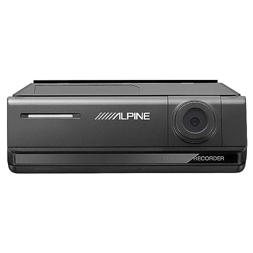 Alpine DVR-C320R Premium 1080P Night Vision Dash Camera Bundle (Front + Rear) with Built-in Drive Assist