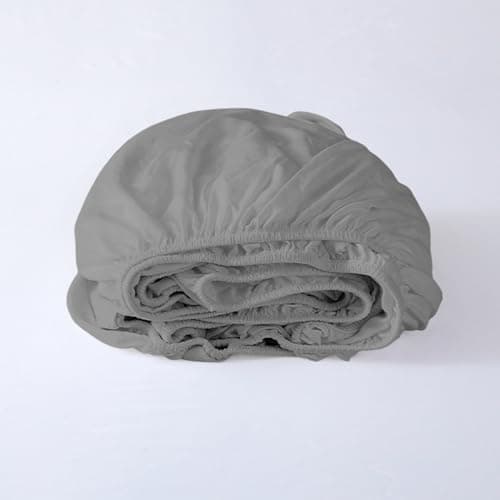 Yawfold Fitted Sheet Queen Only │ 100% Viscose Derived from Bamboo │ Fitted Sheet with Elastic Corner Straps │ Ultra Soft Luxury Breathable │ Cooling for Hot Sleepers │ 18 Inch Deep Pocket 6