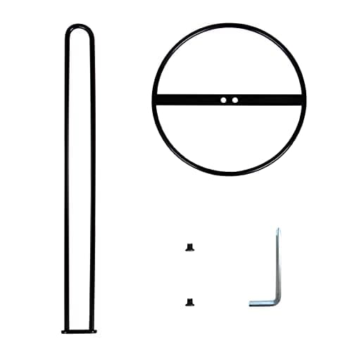 Paper Towel Holder Countertop, OBODING, Kitchen Paper Towel Stand Holder for Kitchen Organization and Storage, Paper Towel Holders for Standard and Large Size Rolls (Black) 6