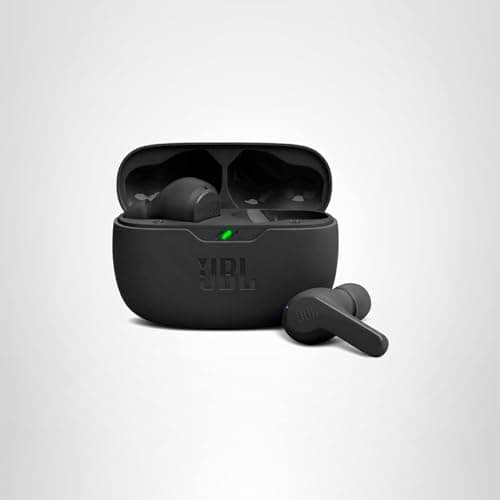 JBL Vibe Beam - True Wireless JBL Deep Bass Sound Earbuds, Bluetooth 5.2, Water & Dust Resistant, Hands-Free Call with VoiceAware, Up to 32 Hours of Battery Life (Black) 7