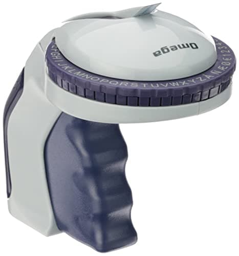Dymo Omega Home Embossing Label Maker, Blue 10