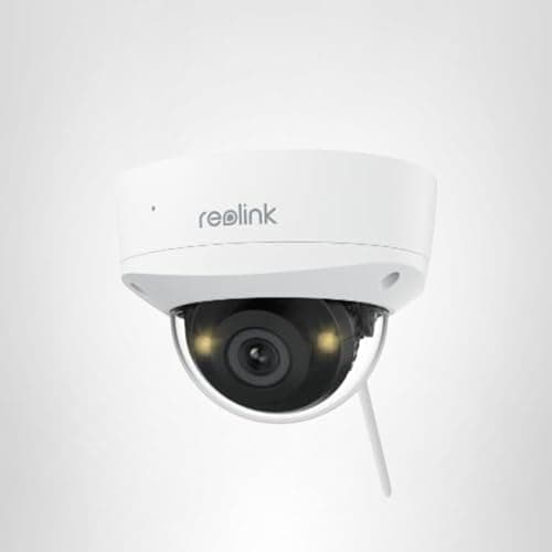 REOLINK 5MP Outdoor Security IP Camera, Turret Surveillance PoE with 2.8mm Lens,130° Diagonal,IK10 Vandal Proof,Smart Detection,Color Night Vision,2-Way Talk,IP67 Weatherproof,RLC-540A 9