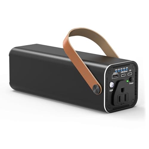 Paopaoyu Portable Laptop Power Bank with 120W AC Outlet, 65W PD Fast Charging, 31200mAh/116Wh Portable Laptop Charger for Laptops, Tablets and Smartphones