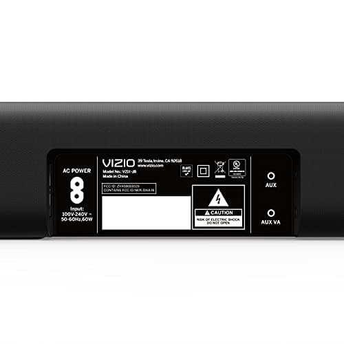 VIZIO V-Series 2.1 Compact Home Theater Sound Bar with DTS Virtual:X, Bluetooth, Wireless Subwoofer, Voice Assistant Compatible, Includes Remote Control 8