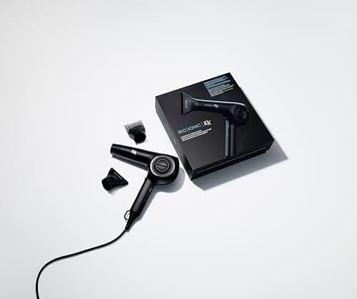 Bio Ionic 10X Ultralight Speed Hair Dryer, Blow Dryer with Adjustable Heat & Speed, Memory Function, Professional Hair Styling Tool for Fast, Frizz-Free Hairstyles, Black 12