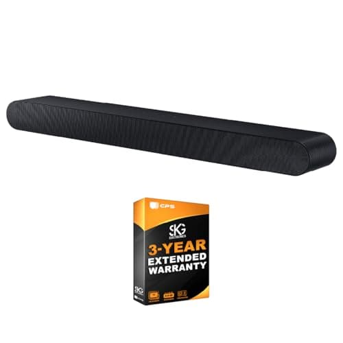 Samsung S60D 5.0ch Soundbar w/Wireless Dolby Atmos Audio, All-in-One Design, Q-Symphony, HW-S60D/ZA (2024 Model) Bundle with 3 Year Extended Warranty