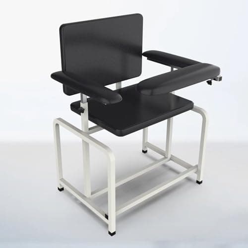 DOLEMODUO Phlebotomy Chair, Blood Drawing Chair with Adjustable Armrest Height, Apply for Medical Institutions,Research Laboratories,for The Blood Collection, Blood Pressure Test, and IV Starts
