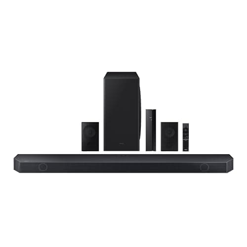 Samsung HW-Q910D 9.1.2 ch Soundbar w/Dolby Audio, Surround Sound Expansion, Adaptive Sound, Wireless Subwoofer, 2024