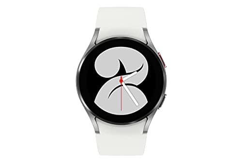 Samsung Galaxy Watch 4 40mm Smartwatch with ECG Monitor Tracker for Health Fitness Running Sleep Cycles GPS Fall Detection LTE US Version, Silver (Renewed)