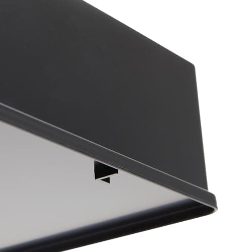 Stockroom Plus Letter Tray - Stackable Desk Organizer Trays - Desktop File Organizer - Mail & Document Storage - Pack of 4, Black, 10 x 13.5 x 2.5 in 9